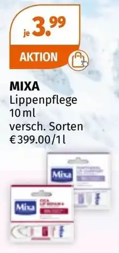 Müller Mixa Lippenpflege Angebot