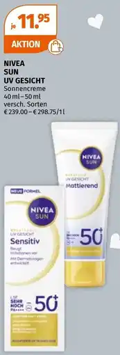 Müller Nivea sun uv gesicht sonnencreme Angebot