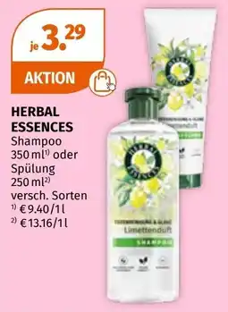 Müller Herbal essences Angebot