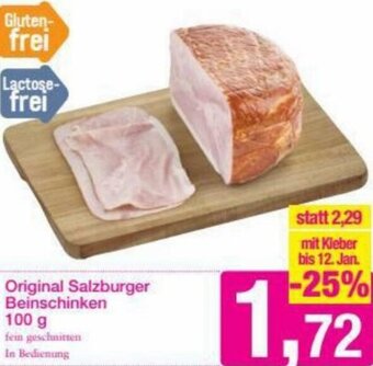 Sutterlüty Original Salzburger Beinschinken 100g Angebot