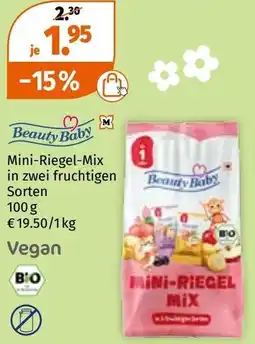Müller Beauty Baby Mini Riegel Mix Angebot