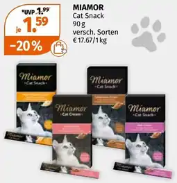 Müller Miamor Cat Snack Angebot