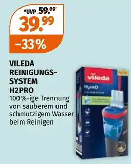 Müller Vileda reinigungs system h2pro Angebot