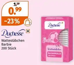 Müller Duchesse Wattestäbchen Barbie Angebot
