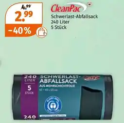 Müller CleanPac Schwerlast Abfallsack Angebot