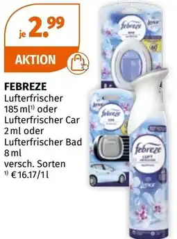 Müller Febreze Angebot