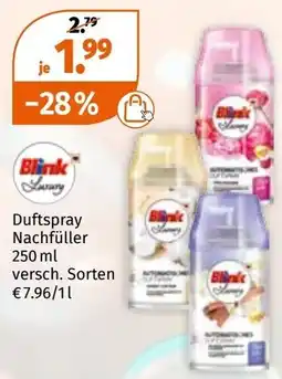 Müller Blink Duftspray Nachfüller Angebot