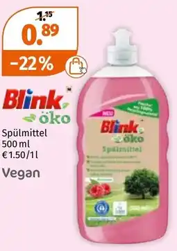 Müller Blink Spülmittel Angebot