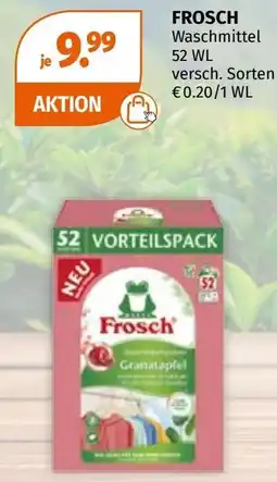 Müller Frosch waschmittel Angebot