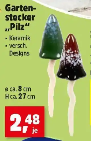 Thomas Philipps Gartenstecker Pilz Angebot