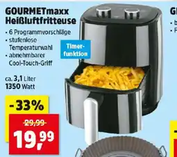Thomas Philipps GOURMETmaxx Heißluftfritteuse Angebot