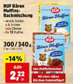 Thomas Philipps RUF Bären Muffins Backmischung Angebot