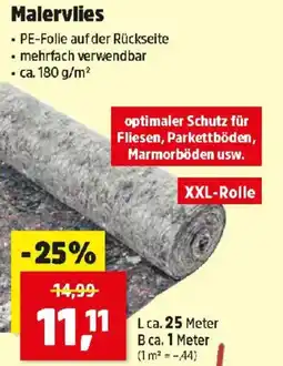Thomas Philipps Malervlies Angebot