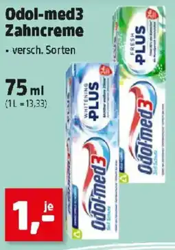 Thomas Philipps Odol med3 Zahncreme Angebot