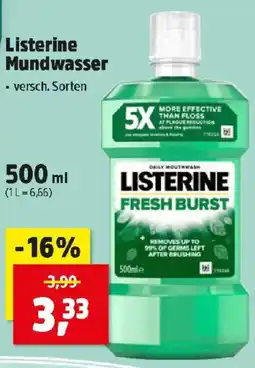 Thomas Philipps Listerine Mundwasser Angebot