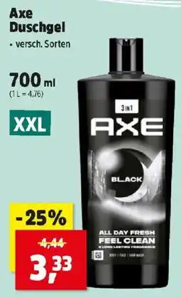 Thomas Philipps Axe Duschgel Angebot