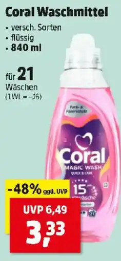 Thomas Philipps Coral Waschmittel Angebot