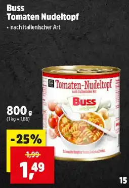 Thomas Philipps Buss Tomaten Nudeltopf Angebot