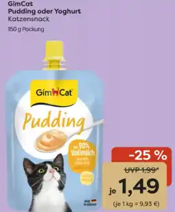 ZOO & Co GimCat Pudding oder Yoghurt Angebot