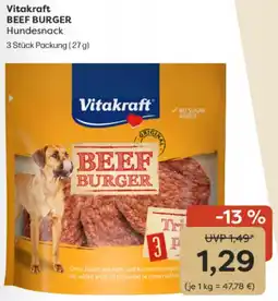 ZOO & Co Vitakraft beef burger Angebot