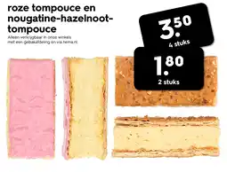 HEMA Roze tompouce en nougatine-hazelnoot- tompouce Angebot