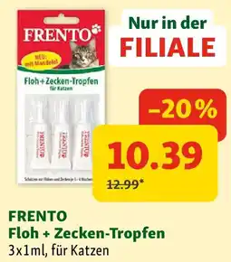 Fressnapf Frento Floh+Zecken-Tropfen Angebot