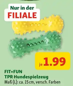 Fressnapf Fit+fun TPR Hundespielzeug Angebot