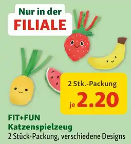 Fressnapf Fit+fun Katzenspielzeug Angebot