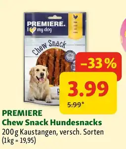 Fressnapf Premiere Chew Snack Hundesnacks Angebot
