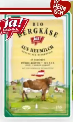 Billa ja!natürlich Bio-Käsescheiben Angebot
