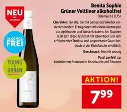 Interspar Benita Sophie Grüner Veltliner alkoholfrei Angebot