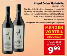 Interspar Krispel Gelber Muskateller Angebot