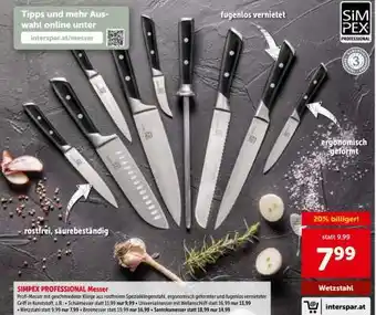 SIMPEX PROFESSIONAL Messer