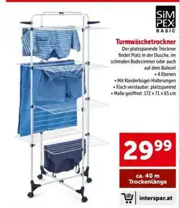 Interspar Turmwäschetrockner Angebot