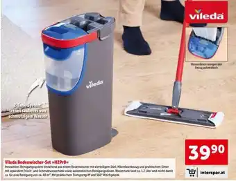 Vileda Bodenwischer-Set H2Pro