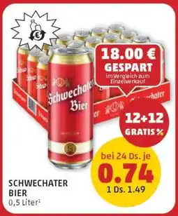 PENNY Schwechater Bier Angebot