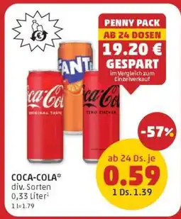 PENNY Coca-Cola Angebot
