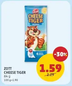 PENNY ZOTT CHEESE TIGER Angebot