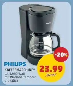 PENNY Philips Kaffeemaschine Angebot