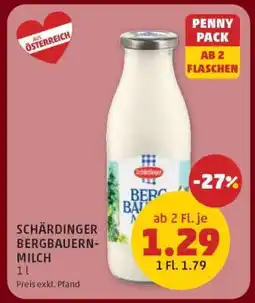 PENNY SCHÄRDINGER BERGBAUERN-MILCH Angebot