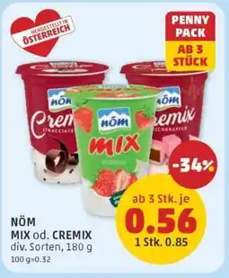 PENNY NÖM MIX od. CREMIX Angebot