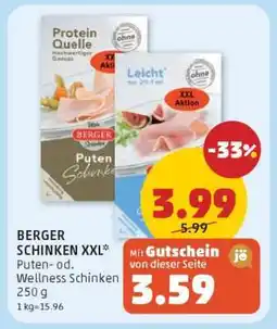 PENNY BERGER SCHINKEN XXL Angebot