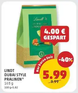 PENNY Lindt Dubai Style Pralinen Angebot