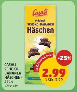 PENNY Casali Schoko-Bananen Häschen Angebot