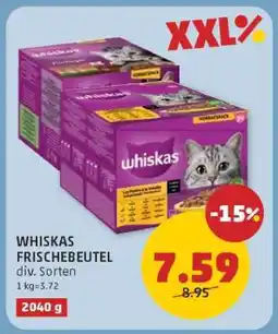 PENNY WHISKAS FRISCHEBEUTEL Angebot