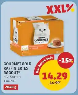 PENNY GOURMET GOLD RAFFINIERTES RAGOUT Angebot