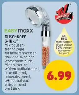 PENNY EASYmaxx DUSCHKOPF 3-IN-1 Angebot