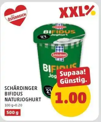 PENNY SCHÄRDINGER BIFIDUS NATURJOGHURT Angebot