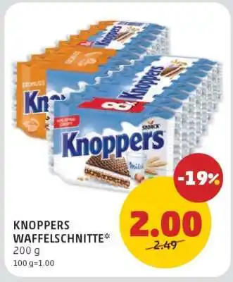 PENNY KNOPPERS WAFFELSCHNITTE Angebot