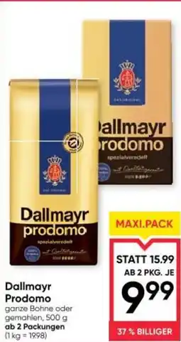 Maximarkt Dallmayr Prodomo Angebot